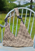 Hand Woven Wool Origami Handbag